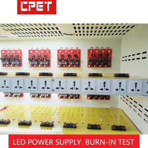 LED Driver Burn In Chamber with 0.05-12A/CH Load Current 6 Ply Structure and