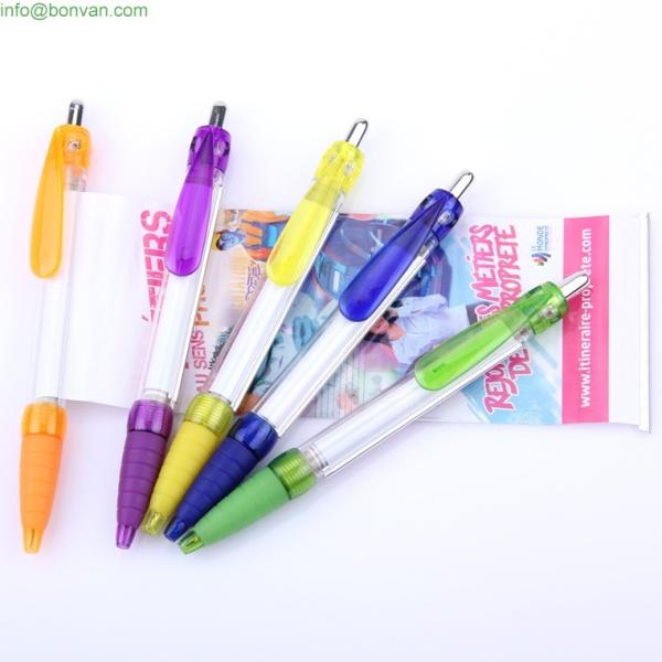 Quality classical printed logo branding flag pen,printed ballpoint pen wholesale