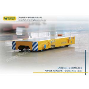 Push Transfer Car Material Transfer Cart Rail For Low Voltage Assembly Line