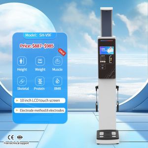 SH-V9F Professional Body Composition Analyzer Body Fat Analyzer Machine
