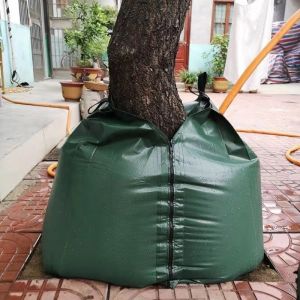 Automatic Drip Trees And Shrubs 20-Gallon Slow Release Watering Bag with PVC