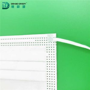 Elastic 9.5cm Ear Band Three Layers Surgical Face Mask