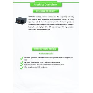 ODM Supported UNIVO UBTMH400Y FOG Navigation System with Fibre Optic Gyroscope