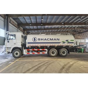 China SHACMAN F3000 6x4 Water Tank Truck with 300L Fuel Tank and 7.5T/2*13 Double Stage Axle on sale