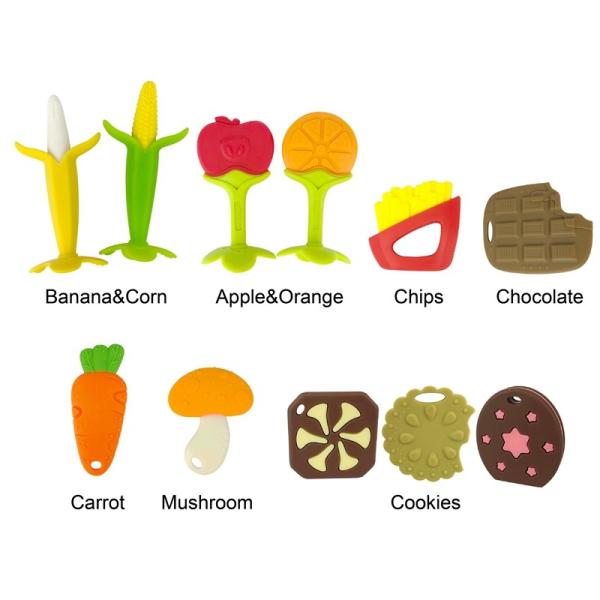 Quality Perfectly Shaped Silicone Baby Products Further Soothe Sore And Aching Gums wholesale