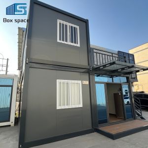 Boxspace 20ft Off-Grid Container Homes 2 Storey Movable Container Office Tiny