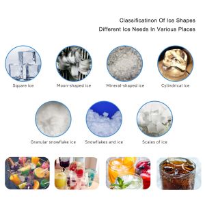 Customize Cracked or Crushed Ice Machine Heavy Duty Ice Making Machine Ice