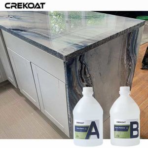 Clear Epoxy Resin For Creating Custom Tabletops And Countertops