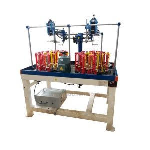 Material Tinned Copper Braiding Machine For Yarn Wire Braided