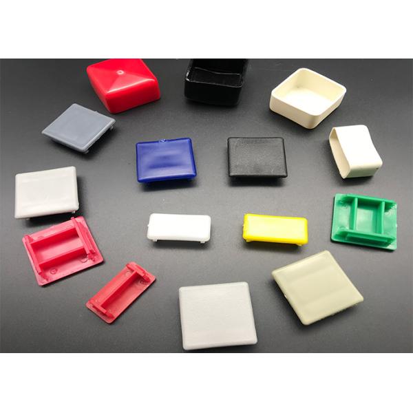 Quality Female Unistrut End Caps Black 41 X 25 PVC Flexible Rubber Caps wholesale