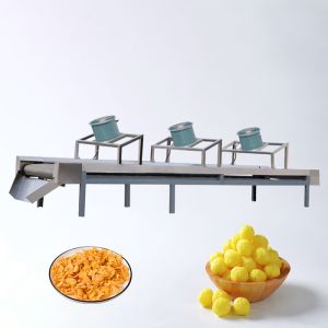 Fully Automatic Extruded Corn Flakes Equipment 400kg/H