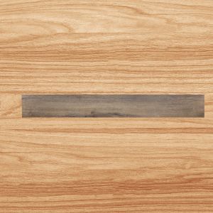 Customized LVT Plank Flooring , Resilient Spc Pvc Flooring Shallow Walnut Color