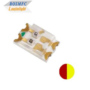 Anti Static Bi Color 0805 SMD LED Chip 2012 deep Red 660nm & Yellow Light