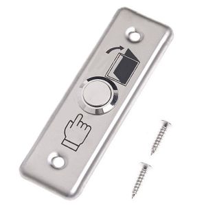 Generic DC 12V NC NO Release Button Switch Square Touch Sensor Door Exit with