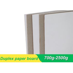 Duplex board paper laminated with grey board 700gsm 1mm