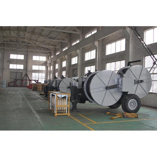 Tension Stringing Equipment TY2x50 Hydraulic Tensioner Cummins Engine Max Intermittent Pull 2x55kN