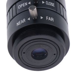 High Resolution Machine Vision Lens CS / C Mount 3MP 6mm F1.2 Fixed Focus