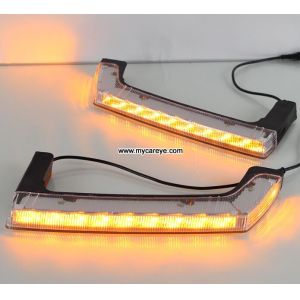 Jeep Compass DRL LED daylight driving Lights turn signal indicators