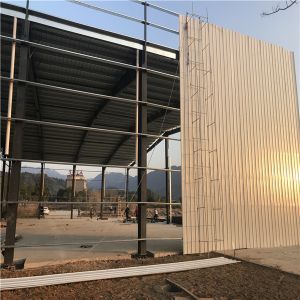 Architecture Warehouse 75mm Prefabricated Steel Structure