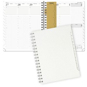 Weekly Planner 2023-2023 PVC Transparent Cover Customization Available
