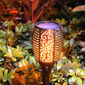 China 96LED Solar Powered Night Lights 12.1x12.1x78CM ROHS CE Certificate on sale