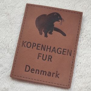 Custom Original Leather Patches Sew on Jeans Jacket PU Leather Patches for