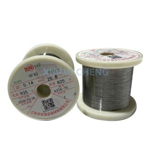 NF40 PTC Ni-Fe Alloy Wire with High Nickel Content 50%-55% for Industrial