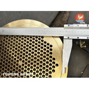 Naval Brass C46400 Tubesheet B171 Cuzn36sn1 For Marine Heat Exchanger