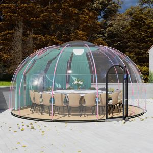 Rainproof Garden Igloo Tent Waterproof Dome Tents For Hosting Chritmas Party