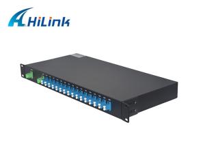 Cheap 16 Channels DWDM Mux Demux Module , 100GHz 1 In 16 Out C Band rack mounted modules for sale
