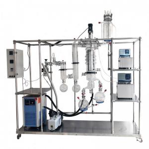 Cheap Wiped Film Distillation Equipment CBD Short Molecular Distillation Unit for sale