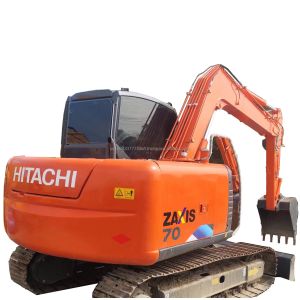Cheap Great Used Hitachi ZX70 Excavators for High Work Efficiency and 0.5m3 Bucket Capacity for sale