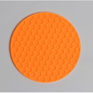 Creative Honeycomb Cup Coaster for Insulation and Anti-slip Silicone Cup Cushion