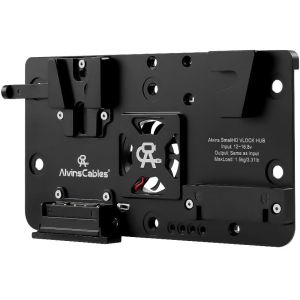 Cheap Alvin's V-Mount Power Plate for SmallHD Monitor &amp; VAXIS Transmitter - Black for sale