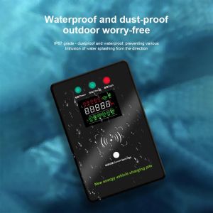 Dustproof 7kw Single Gun Wall Mounted EV Charging Station Multiple Protection