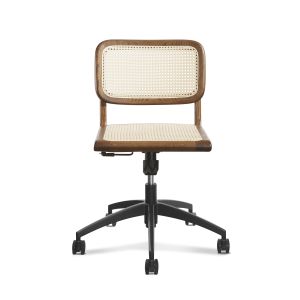 Office Depot Computer Rattan Office Chairs 0.121CBM 360 Degree Ratory 10.5 Kg