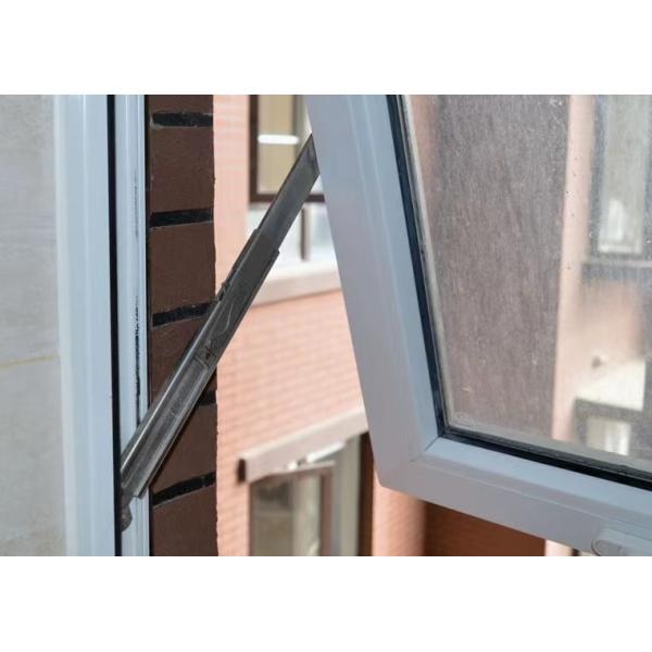 Quality Customisable Aluminum Upper Hung Window with Glass and Fluorocarbon Spray wholesale