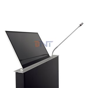 Hidden Desk Lcd Monitor Lift Lifting Monitor Conference System 17.3 Inch