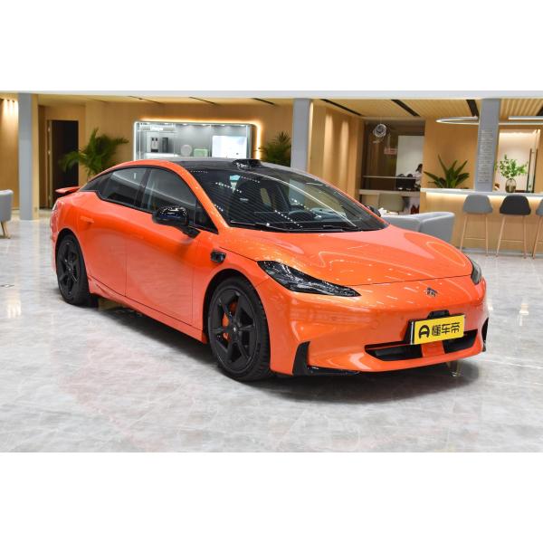 2024 0km Used Sedan Sport Cars 180kw 245ps Seven Wings 560KM GAC Aion Hyper GT 2023 Electric Sedan Car Electric Adjustment