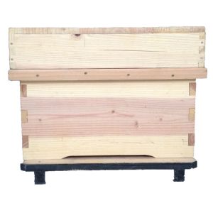 21.5kg 55*52*32cm Unassembled 10 Frame Beehive Box