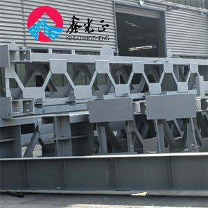 Prefab Steel Warehouse Building with EPS Insulation and Sliding Doors