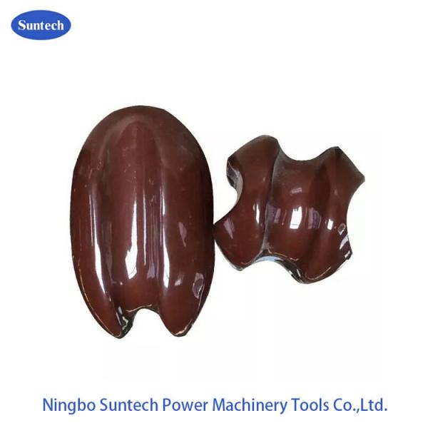 Quality Stay Wire Porcelain Egg Insulators For Transmission Line 44KN 400V wholesale