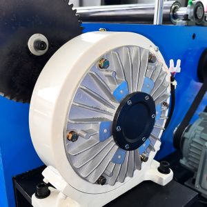 Small Household Type Manual Aluminium Foil Roll Rewinding Machine with 350 KG