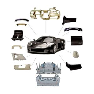 China Plastic Injection Mould for Vehicle Mould Custom ABS PP PET Injection Molding Parts Plastic Products Production on sale