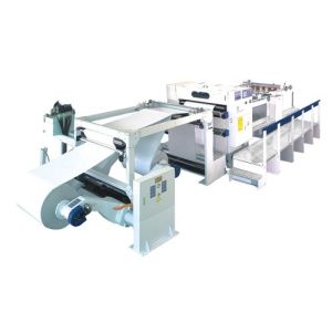Automatic High-speed Paper Roll Sheeter Stacker, Paper Reel to Sheet Cutter