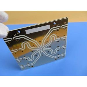 Cheap High Frequency PCB Bare Board | 10 mil RO4350B Printed Circuit Board | Immersion Gold HF PWB for sale