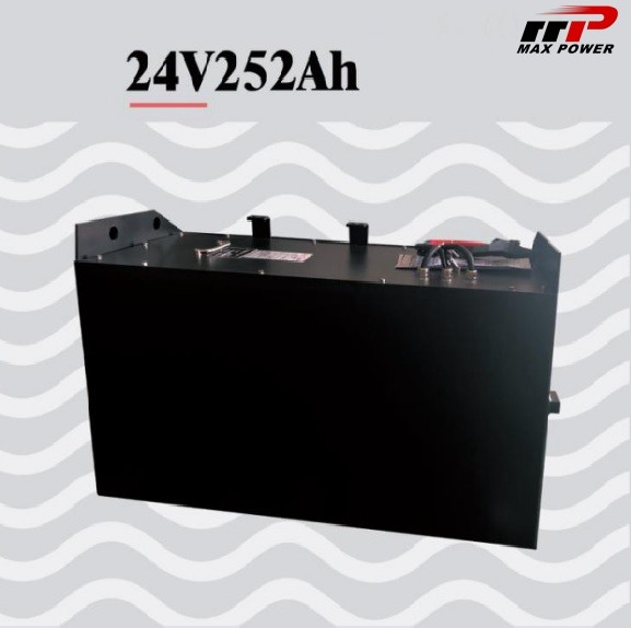Quality Forklift Lithium Ion Phosphate Battery 24V 252AH Lifepo4 Battery Box wholesale