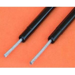 Black Coated Wireline Flow Tubes / Grease Head Flow Tubes AISI 4145 Material