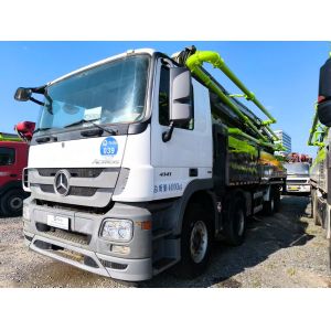 2019 Used Zoomlion 56M Concrete Pump Truck Mercedes Benz Chassis with Intelligen