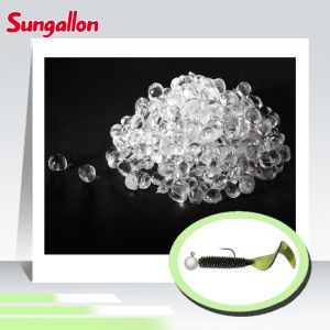 Paintable And Easy To Color TPE Raw Material Fish Lures Soft TPE Material